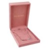 Estuche para collar terciopelo rosa 110x157x52 mm. VEL6C-R
