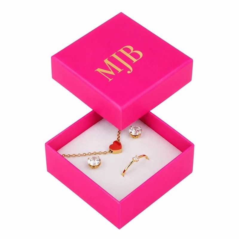 Schachtel für Ohrringe 65×65×29 mm BEV3 | MyJewelBoxes