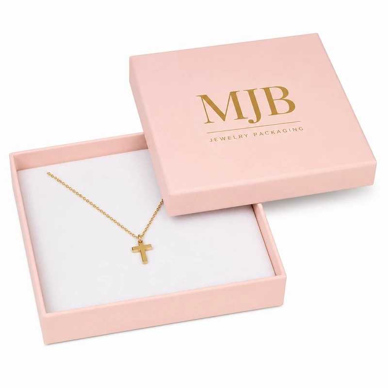 Boîte pour Collier 120×120×24 mm MAD9B | MyJewelBoxes