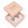 Schachtel für Ring oder Ohrringe 50 × 50 × 18 mm ASP0R | MyJewelBoxes