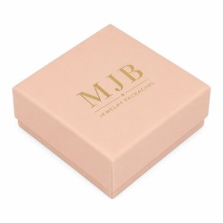 Schachtel für Ring oder Ohrringe 50 × 50 × 18 mm ASP0R | MyJewelBoxes