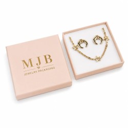 Set or Pendant Box 85 × 85 × 17 mm ASP5R | MyJewelBoxes