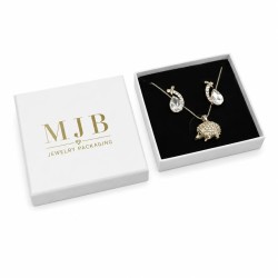 Scatola per Parure o Ciondolo 85 × 85 × 17 mm ASP5B | MyJewelBoxes