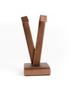 Expositor polipiel o ante alta calidad para pendientes de joyeria