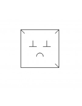 Caja de carton para pendientes TEX3