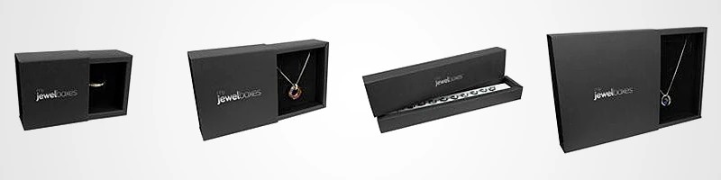 Kraft cardboard boxes for jewellery and costume jewellery