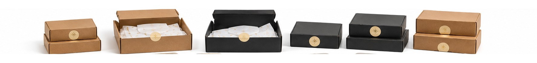 Online jewellery shipping boxes