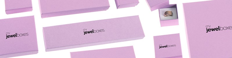 Cardboard boxes for jewellery and costume jewellery