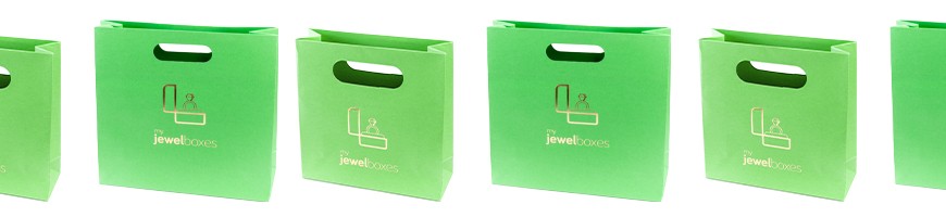 Paper Bags with Die-Cut Handles