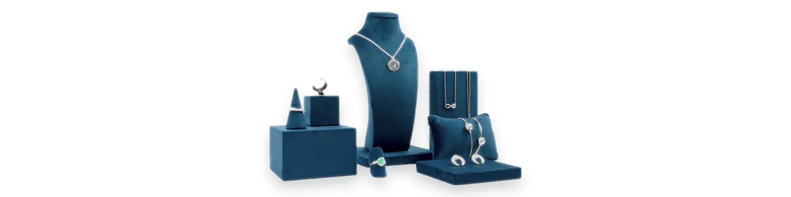 Velour Display Stands