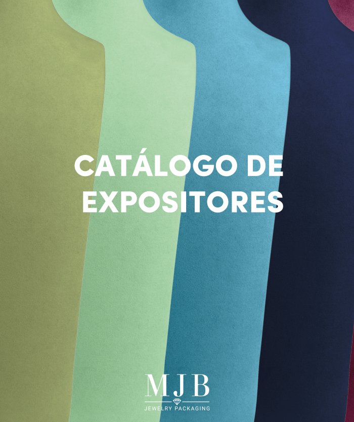 Capa do catálogo de expositores à medida da MyJewelBoxes